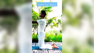 Yoga for Back Tension Relief #shorts