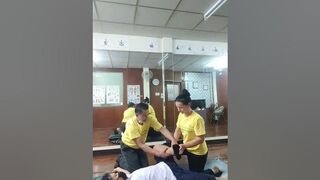 Workshop: Legs muscle stretching • Thailand