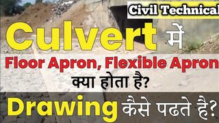 Why Do We Provide Rigid Apron And Flexible Apron In Box Culvert Floor Apron