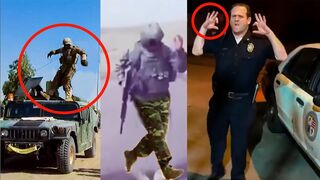 Soldiers and Cops Gangsta Crip Walk Compilation