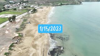 Arena Beach, Heraklion, Crete Greece, Kreta 2023