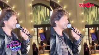 Shah Rukh Khan's FUN dance on Pathaan's title song as the trailer lights up Burj Khalifa