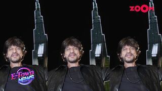 Shah Rukh Khan's FUN dance on Pathaan's title song as the trailer lights up Burj Khalifa