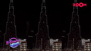 Shah Rukh Khan's FUN dance on Pathaan's title song as the trailer lights up Burj Khalifa