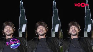 Shah Rukh Khan's FUN dance on Pathaan's title song as the trailer lights up Burj Khalifa