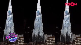 Shah Rukh Khan's FUN dance on Pathaan's title song as the trailer lights up Burj Khalifa