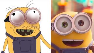 FUNNY MINIONS | DRAWING MEMES