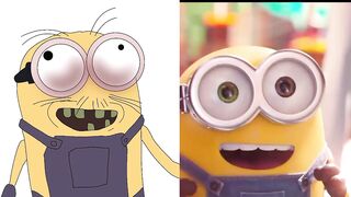 FUNNY MINIONS | DRAWING MEMES