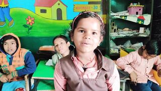 Cute talkative Riya #celebrity #languageskills #fun #basiceducation #sarkarischool #mamtaankit