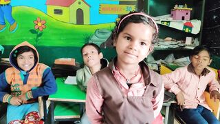 Cute talkative Riya #celebrity #languageskills #fun #basiceducation #sarkarischool #mamtaankit