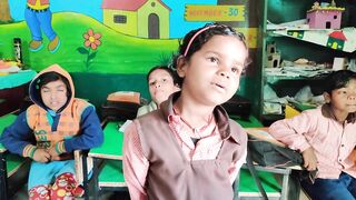 Cute talkative Riya #celebrity #languageskills #fun #basiceducation #sarkarischool #mamtaankit