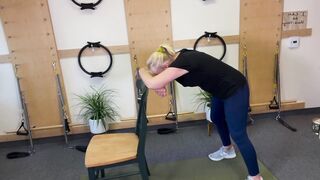 Daily Doses of Health: Episode 215 - Back of the chair stretching