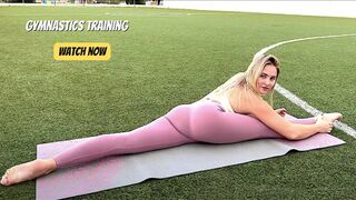 Leg stretch & split and oversplit. contortion workout. Flexibility Routine. Stretching & Gymnastics