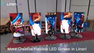 5 Types of Linsn Flexible LED Display Real Customer Cases!