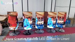 5 Types of Linsn Flexible LED Display Real Customer Cases!