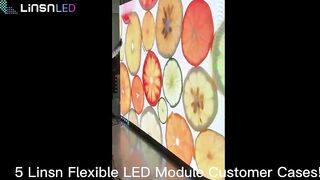 5 Types of Linsn Flexible LED Display Real Customer Cases!