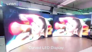 5 Types of Linsn Flexible LED Display Real Customer Cases!