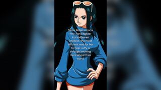 Words That will change your life from Nico Robin #shorts #anime #nicorobin