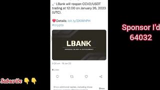 CCV2 ! Trading Start on LBANK ! Celebrity coin biggest update Today