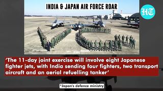 India-Japan War Games spook China; IAF’s Su-30 MKIs roar in Tokyo skies | Watch