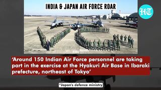 India-Japan War Games spook China; IAF’s Su-30 MKIs roar in Tokyo skies | Watch