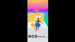 Twerk Race 3D - NOOB vs PRO vs HACKER vs GOD#gamingvideos