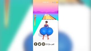 Twerk Race 3D - NOOB vs PRO vs HACKER vs GOD#gamingvideos