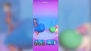 Twerk Race 3D - NOOB vs PRO vs HACKER vs GOD#gamingvideos