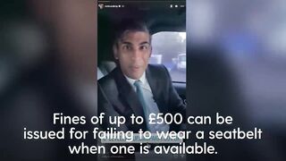 Rishi Sunak apologises for not wearing a seatbelt while filming Instagram video