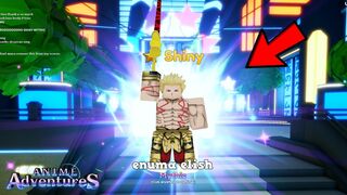 ANIME ADVENTURES SHINY MYTHIC EVO GILGAMESH (FANMADE CONCEPT) TD ROBLOX