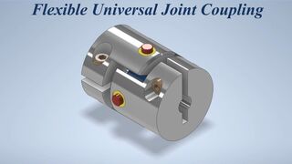 Mechanisms of Flexible Universal Joint Coupling - Mechanical Principles - Power Transmission