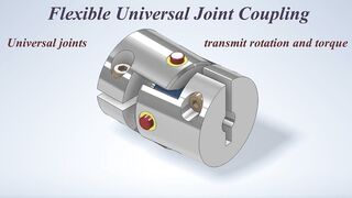 Mechanisms of Flexible Universal Joint Coupling - Mechanical Principles - Power Transmission