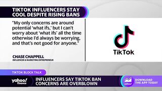 How TikTok influencers are reacting to federal concerns surrounding the app