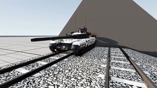 Did the TANK WIN??? Cars VS Train compilation ???????????? BeamNG.Drive CRASH test