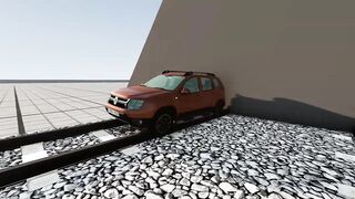 Did the TANK WIN??? Cars VS Train compilation ???????????? BeamNG.Drive CRASH test