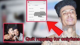 Blueface Shows Off His OnlyFans Earnings After Beef With Dj Akademiks.