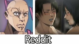 Anime vs Reddit || The Rock reacts anime