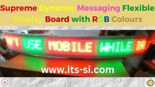 Supreme Dynamic Flexible Round Traffic messaging system