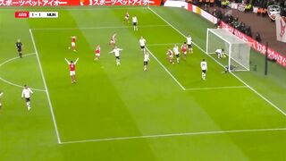 HIGHLIGHTS | Arsenal vs Manchester United (2-3) | Nketiah (2), Saka