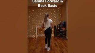 Samba Dance Basic Steps Solo - Forward & Back Basic | Jan Challenge 2023 (Week 4)