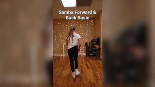 Samba Dance Basic Steps Solo - Forward & Back Basic | Jan Challenge 2023 (Week 4)