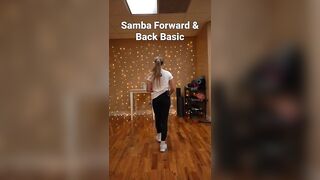 Samba Dance Basic Steps Solo - Forward & Back Basic | Jan Challenge 2023 (Week 4)