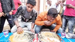 Paneer Rice Eating Challenge//Rice Paneer Eating//Paneer Chawal Eating Challenge//Tasab Family Vlog