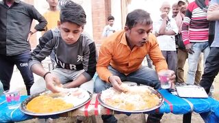 Paneer Rice Eating Challenge//Rice Paneer Eating//Paneer Chawal Eating Challenge//Tasab Family Vlog