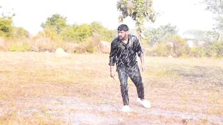 mirchi movie prabhas powerful rain fight spoof | celebrity frame | @SHE_CALS_ME_MANI.. |