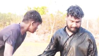 mirchi movie prabhas powerful rain fight spoof | celebrity frame | @SHE_CALS_ME_MANI.. |