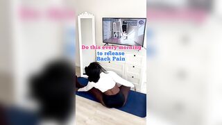 10 min Back Pain Release #stretching #flexibility #mobility #backpainrelief #backpain #fitness