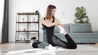 full stretching yoga exercises