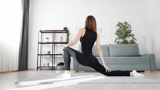 full stretching yoga exercises