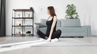 full stretching yoga exercises